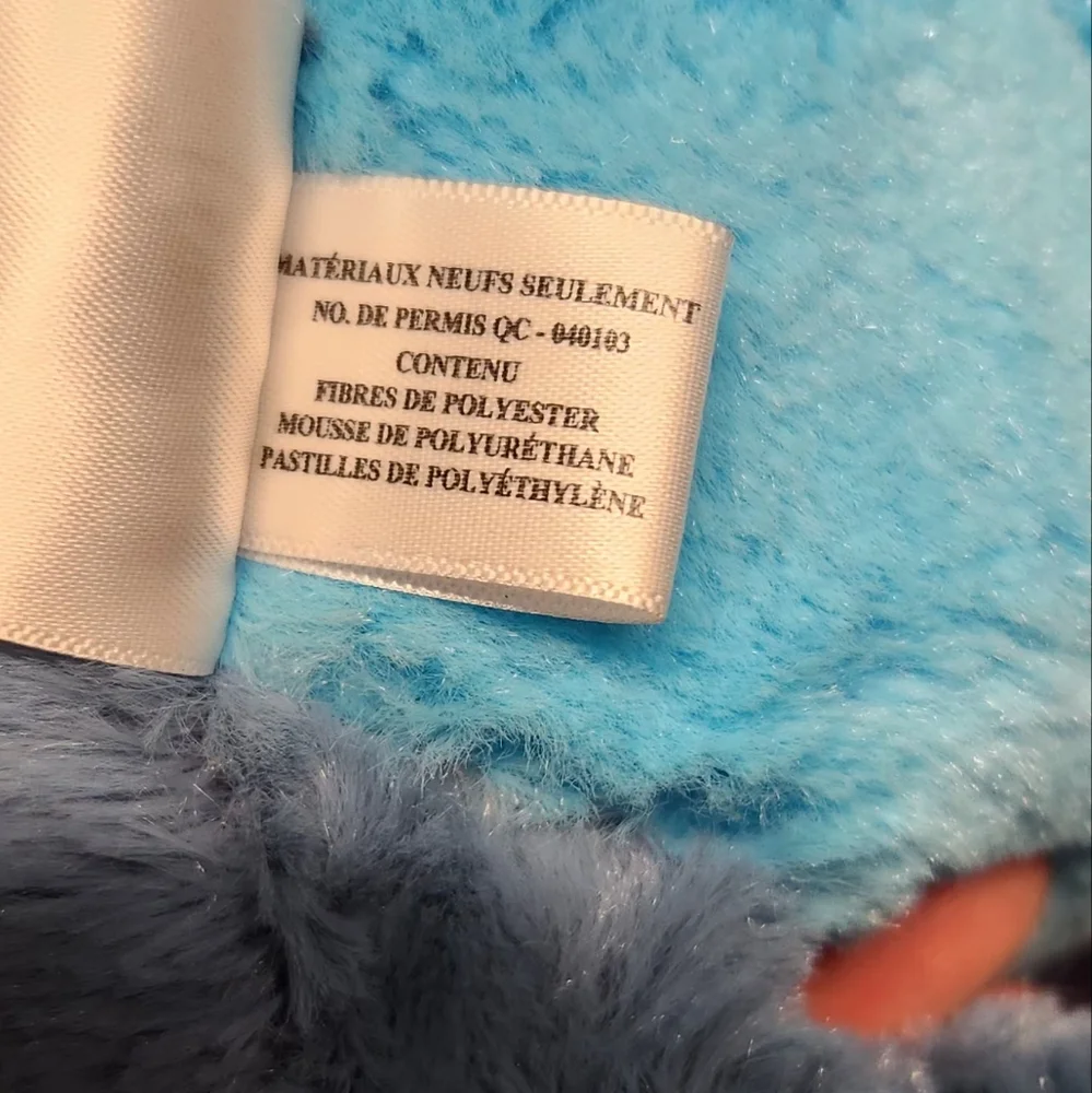 STITCH ADORABLE 15X12 Blue Plush Toy - Picture 7 of 9